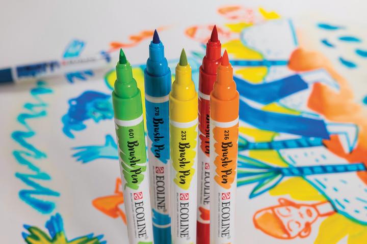 Produktbild Talens Ecoline Brush Pen (Hellgrün, 1 x)