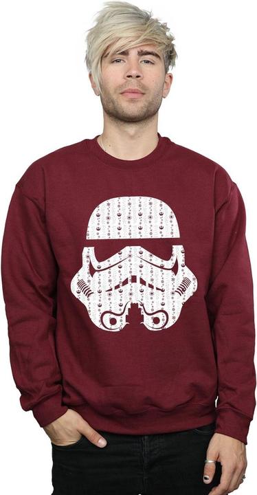 Produktbild Star Wars Christmas Stormtrooper Helmet Sweatshirt (XL)