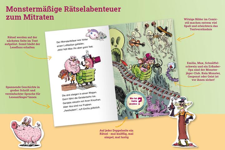 Immagine prodotto Der Monsterjäger-Club 2 – Spuk auf Burg Alb (Tedesco, THiLO, Alessandro da Knorre, 2022)