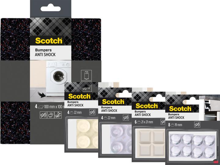 Immagine prodotto Scotch Schutzpuffer (Smorzatori di arresto, 6 Pezzo/i)