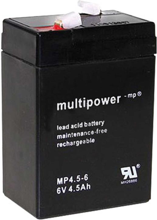 Actual product image Multipower MP4,5-6 UPS battery (6 V, 4500 mAh)