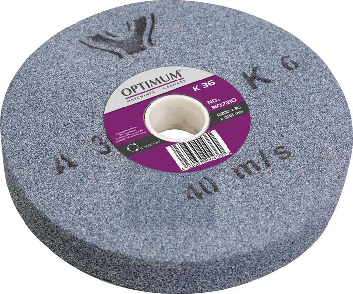 Produktbild Optimum Normalkorund-Schleifscheibe Ø 300 x 50 Ø 75 mm, K80 (80)