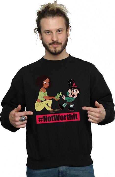 Immagine prodotto Disney Wreck It Ralph Tiana And Vanellope Felpa Uomo (M)