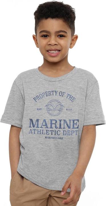 Immagine prodotto One Piece Marine Dept Maglietta Atletico Bambini (152, 158)