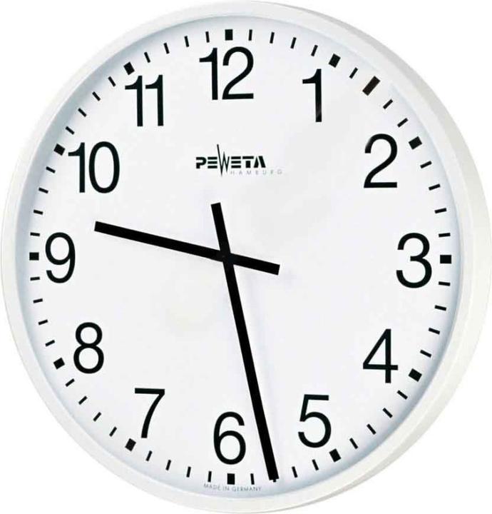 Actual product image Peweta 52.330.511 Radio-controlled clock 230V indoor (50 cm)