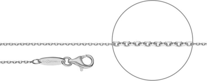 Immagine prodotto Der Kettenmacher Catena dell'ancora Argento Diamante 1,2mm 60cm (Argento 925, 60 cm)