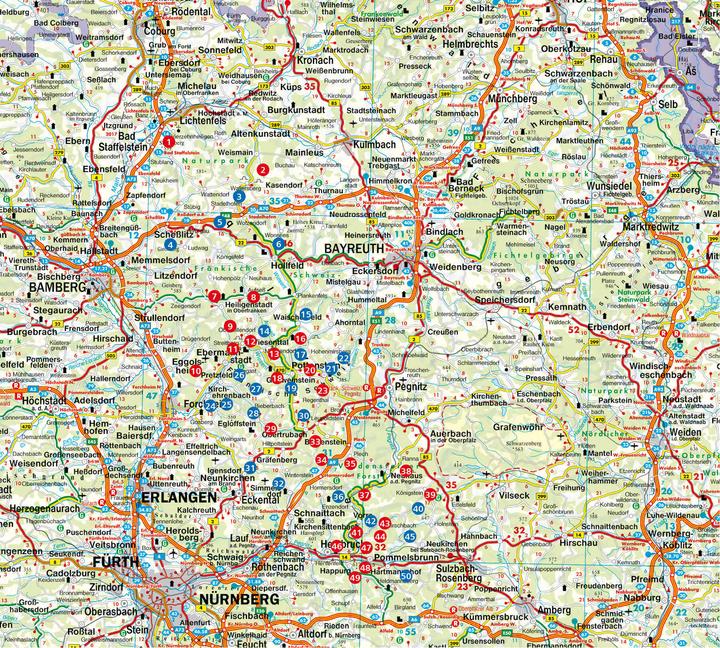 Valori nutrizionali e ingredienti Fränkische Schweiz – Wandern & Einkehren (Tedesco, Stefan Herbke, 2022)