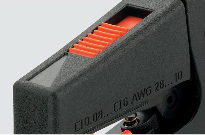 Image du produit Weidmüller Pince à dénuder automatique - 0.08-10.0 mm² - droite (190 mm)