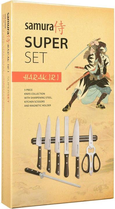 Produktbild Samura BAMBOO kitchen Set of three Steak knifes 5"/11 cm