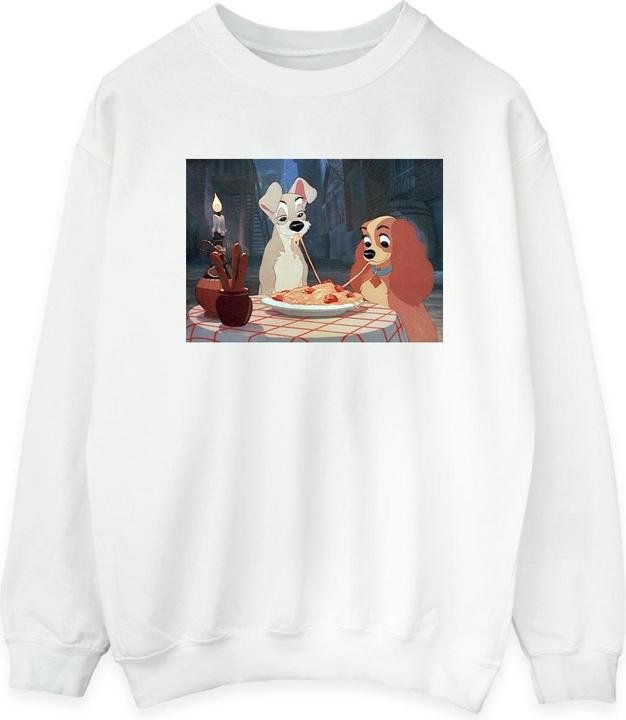Immagine prodotto Disney Lady And The Tramp Spaghetti Photo Felpa Donna (XL)