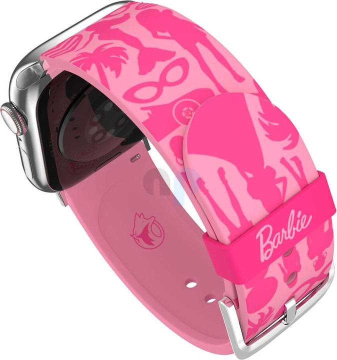 Produktbild Moby Fox Barbie Smartwatch-Armband Pink Classic (22 mm, Edelstahl, Silikon)