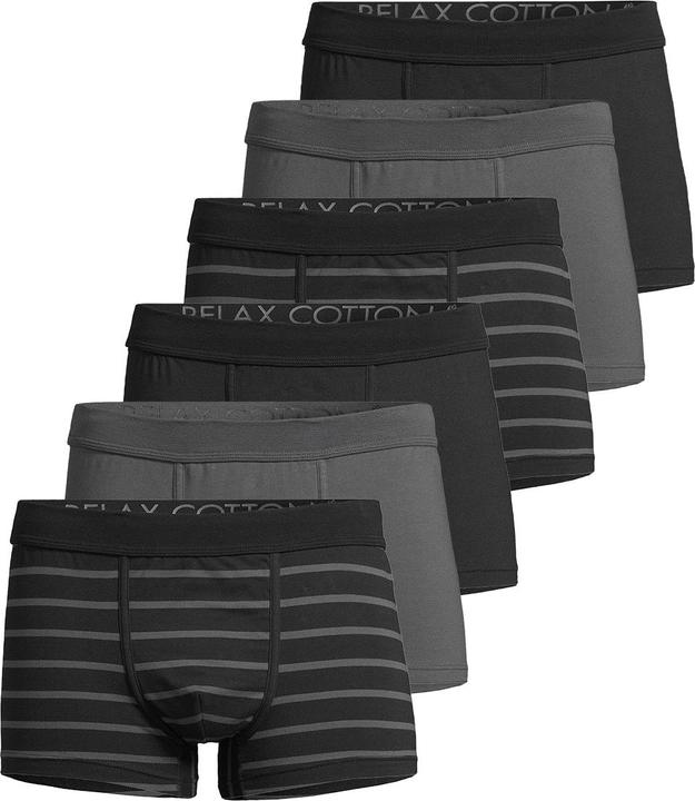 Image du produit Seidensticker Pack de 6 shorts / pantalons Relax Cotton Retro (XXL, paquet de 6)