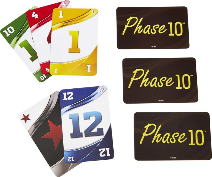 Immagine prodotto Mattel Games Phase 10 (Tedesco, Francese, Italiano, Inglese)