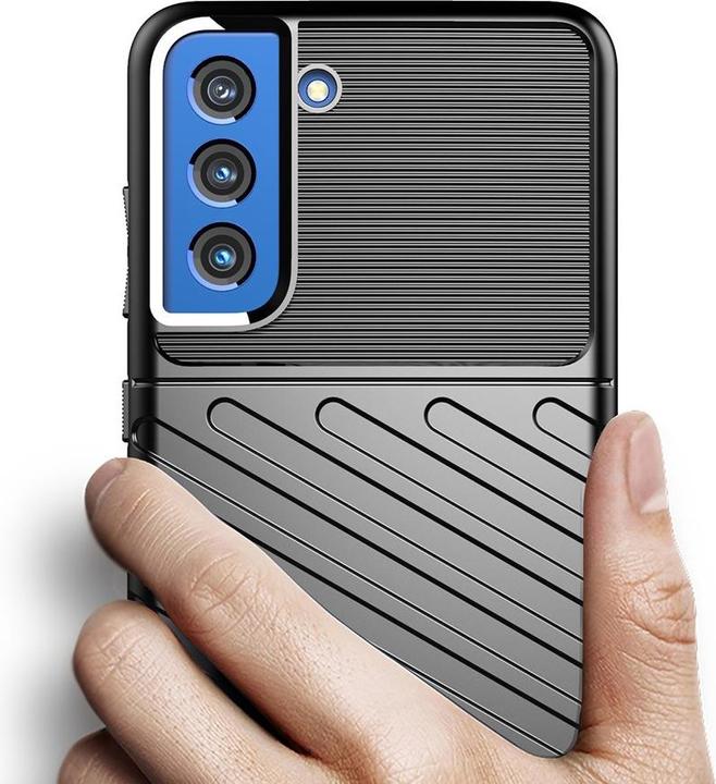 Immagine prodotto Cover-Discount Galaxy S21 FE - Custodia in gomma Texture nera (Nokia G20, Nokia G10)