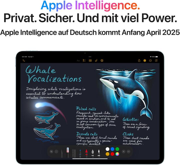 Produktbild Apple iPad Air 13 2025 (M3) (nur WLAN, 13", 128 GB, Starlight)