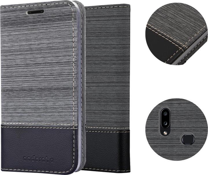 Actual product image Cadorabo Book Jeans Optics Cover (Samsung Galaxy A10s)