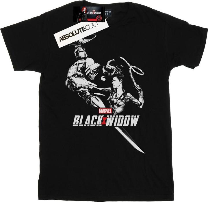 Immagine prodotto Black Widow Movie Taskmaster Battle Maglietta Ragazze (104)