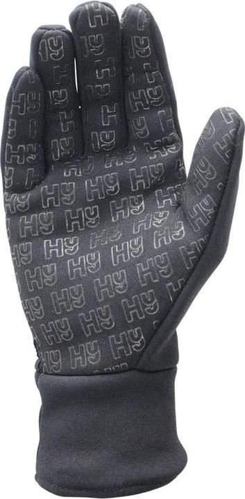 Actual product image Hy Unisex Adult Gripped Fleece Gloves (XS)