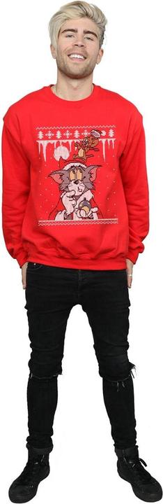 Image du produit Tom & Jerry - Sweat CHRISTMAS FAIR ISLE - Homme (S)