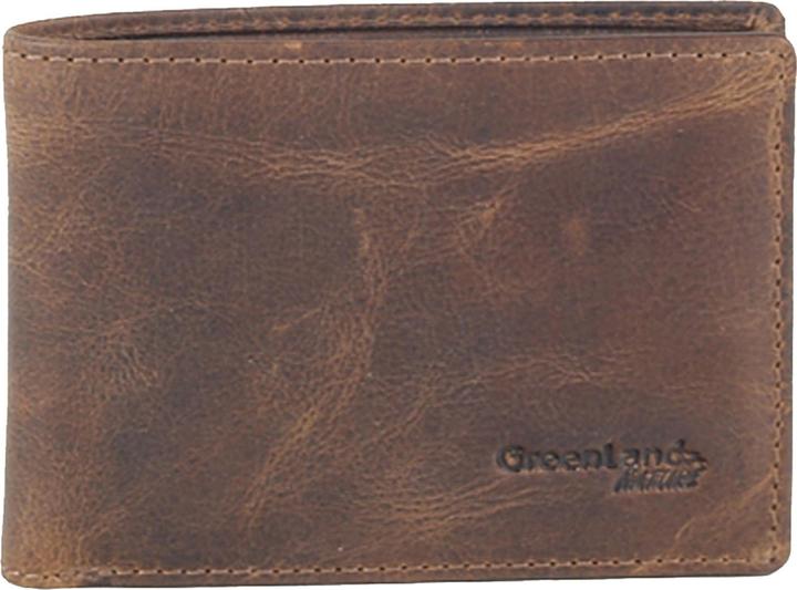 Actual product image Greenland Nature Montana leather wallet 10.5 cm