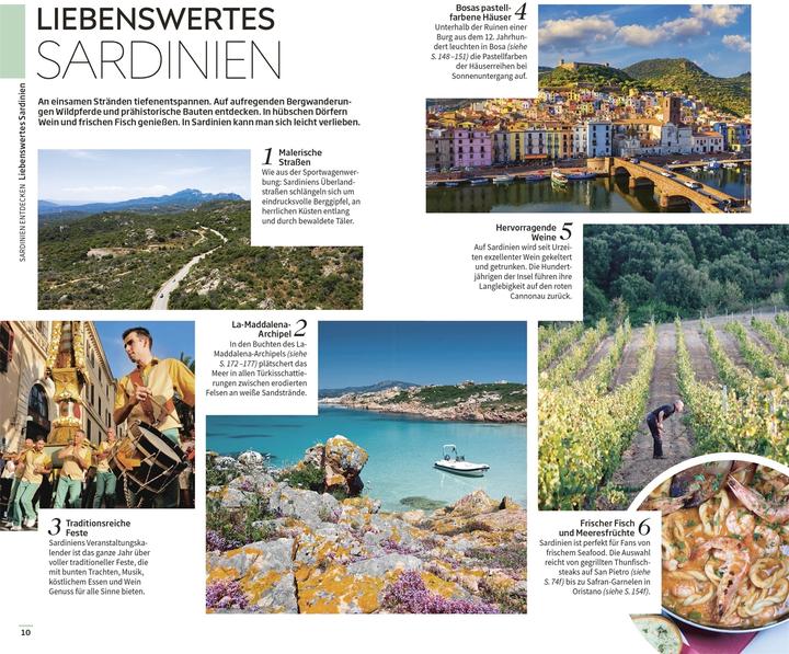 Image du produit Vis-à-Vis Reiseführer Sardinien (Allemand, DK Verlag Voyage, 2024)