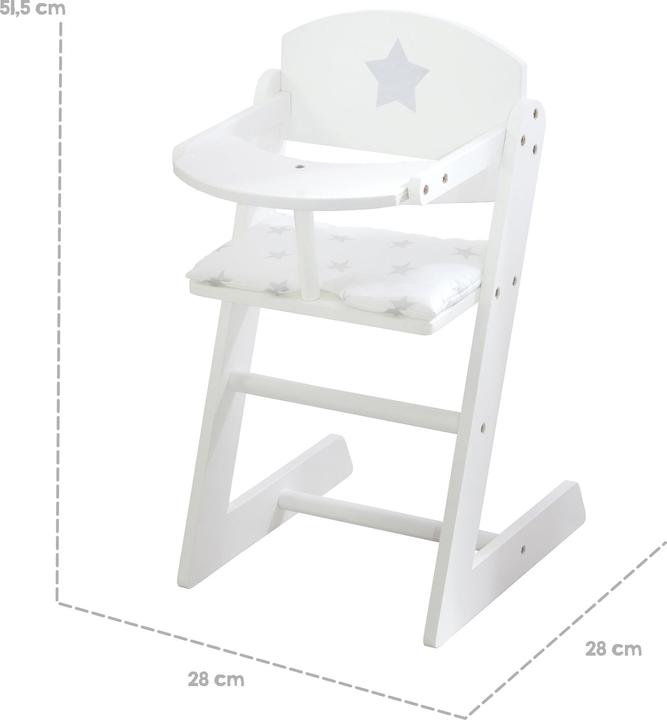 Actual product image Roba Dolls' high chair