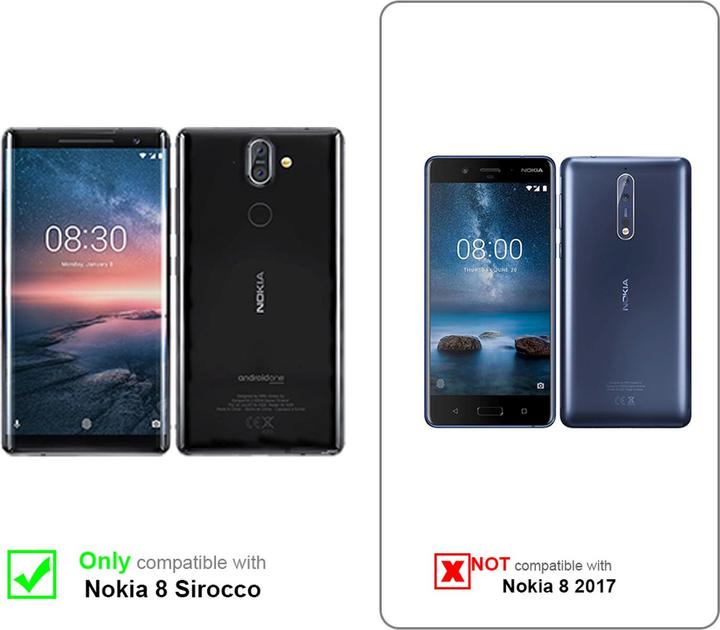 Productafbeelding Cadorabo Boek Jeans Optiek Cover (Nokia 8 Sirocco)
