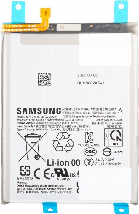 Produktbild Samsung Li-Ion Akku EB-BA336ABY für A536B Galaxy A53 5G