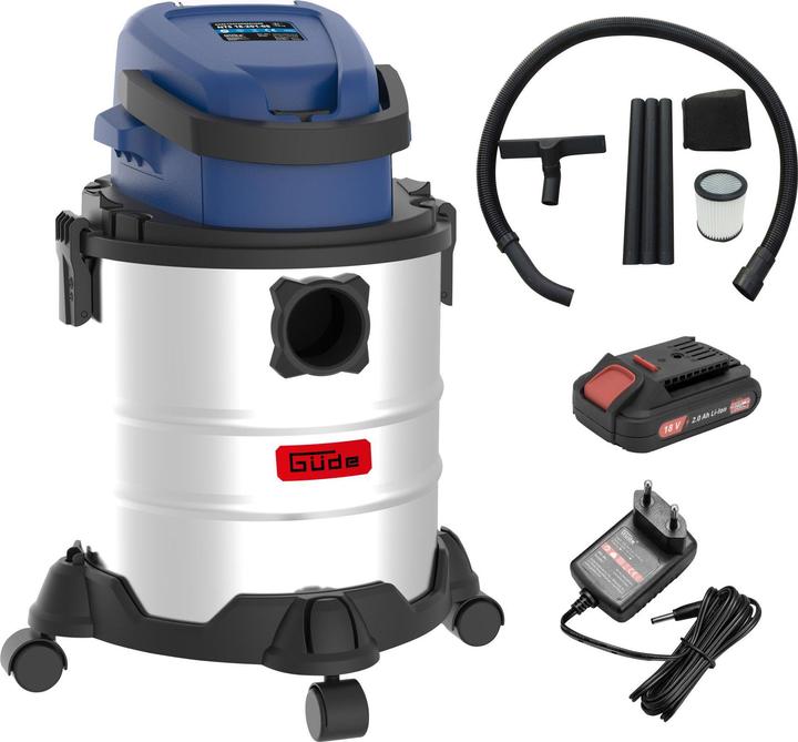 Produktbild Güde Akku Nass-Trockensauger NTS 18-201-05 (58582) (Nass-Trockensauger)
