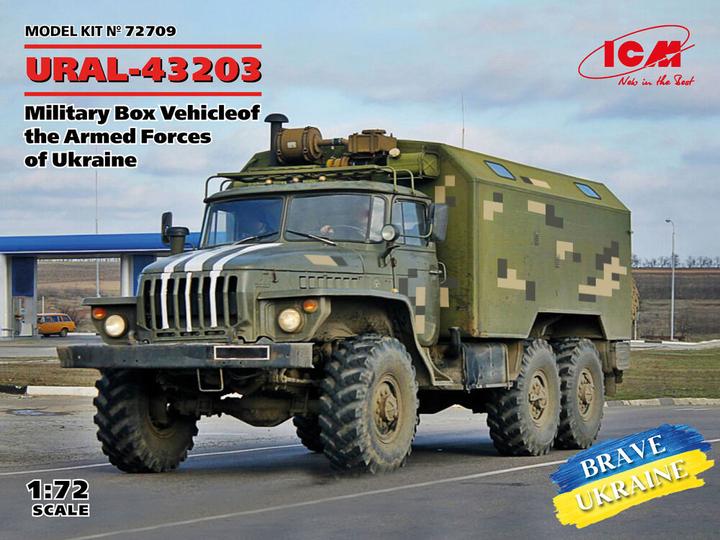 Produktbild ICM URAL-43203, Military Box Vehicle of the Armed Forces of Ukraine