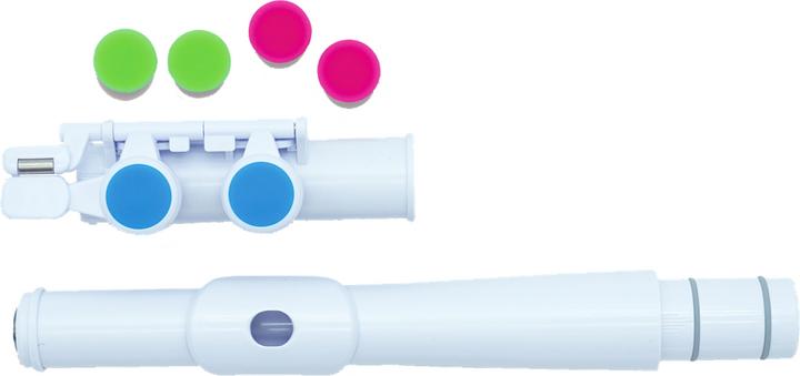 Image du produit Nuvo N220JF jFlute2.0 "Donut" flûte traversière pour enfants en do, blanc-vert (Flûte traversière)