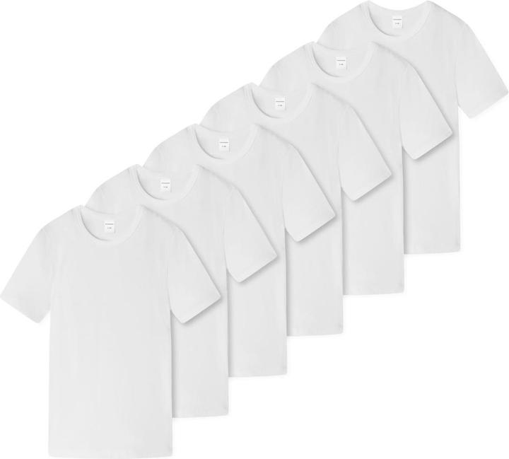 Schiesser 6er Pack Teens Boys - 95/5 Organic Cotton T-Shirt / Unterhemd