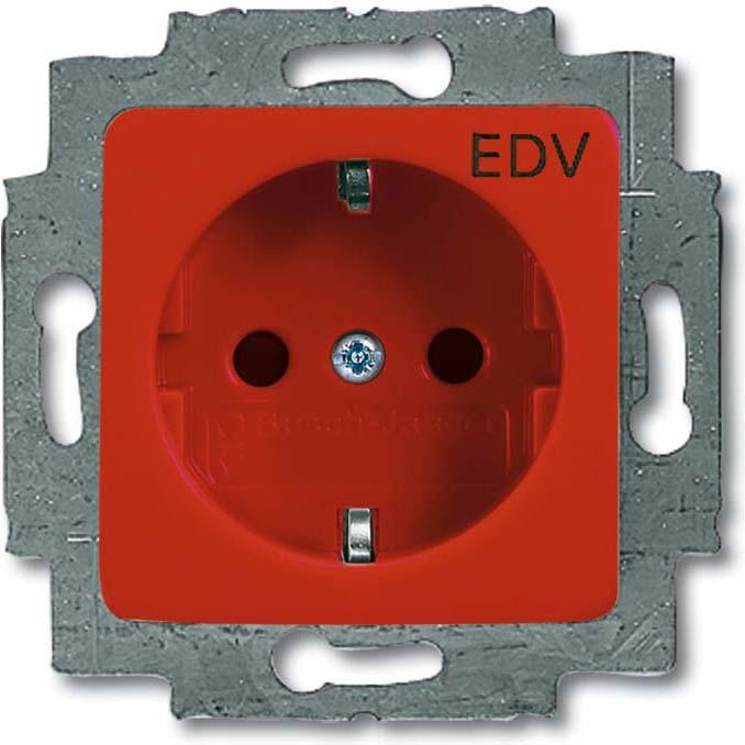Busch-Jaeger SCHUKO® socket outlet insert with imprint 2CKA002011A6254