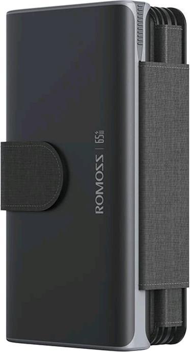 Immagine prodotto Romoss Solar Powerbank 30000mAh 65W Black (30000 mAh, 65 W)
