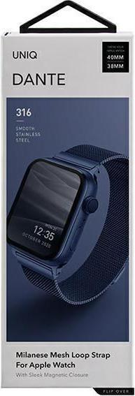Produktbild Uniq Dante Apple Watch Series 4/5/6/7 (40 mm, Edelstahl)