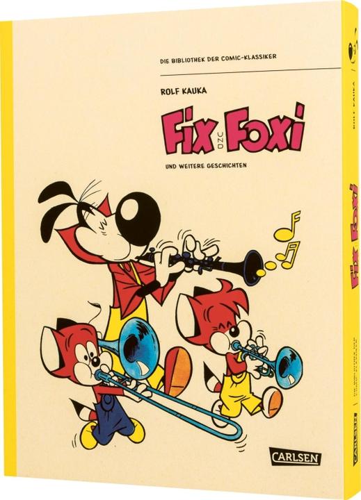 Actual product image Die Bibliothek der Comic-Klassiker: Fix und Foxi und Co (German, 2023)