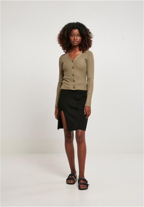 Actual product image Urban Classics Ladies Short Rib Knit Cardigan - 16980 (4XL)