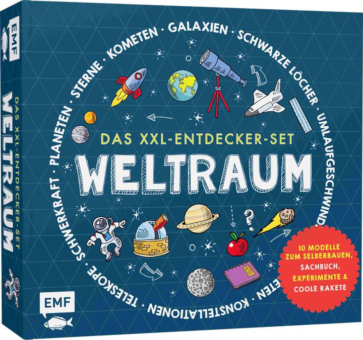 Actual product image XXL-Endecker-Set Weltraum (German, Rob Colson, 2019)