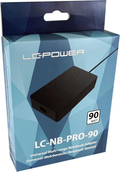 Produktbild LC-Power Netzteil Notebook-Netzteil LC-NB-GAN-90-C (90 W)
