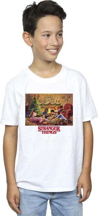 Produktbild Netflix Stranger Things Christmas Gathering TShirt Jungen (140, 146)