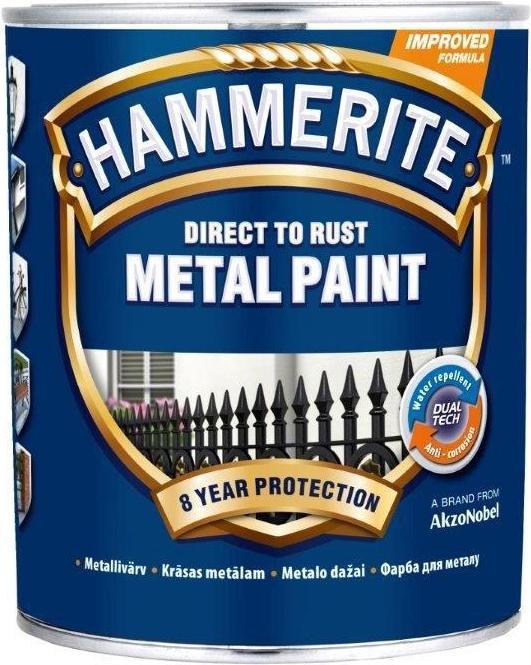 Hammerite Paint Yellow Satin 750ml (Yellow Satin)
