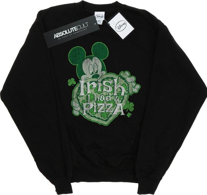 Immagine prodotto Disney Mickey Mouse Shamrock Pizza Felpa Ragazze (152, 158)