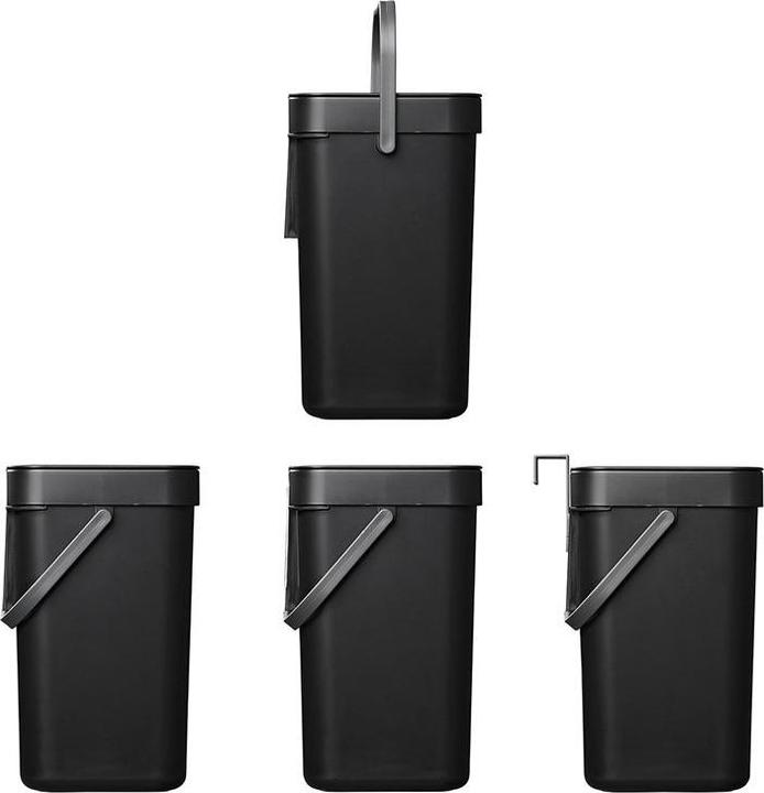 Immagine prodotto ProPlus Abfalleimer mit Deckel 5L für Wohnwagen/Wohnmobil (5 l)