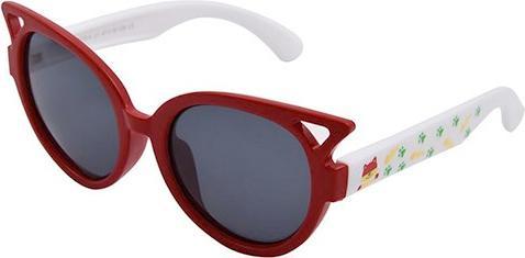 Actual product image Bekos Kids Sunglasses Cat Red / White Polarised