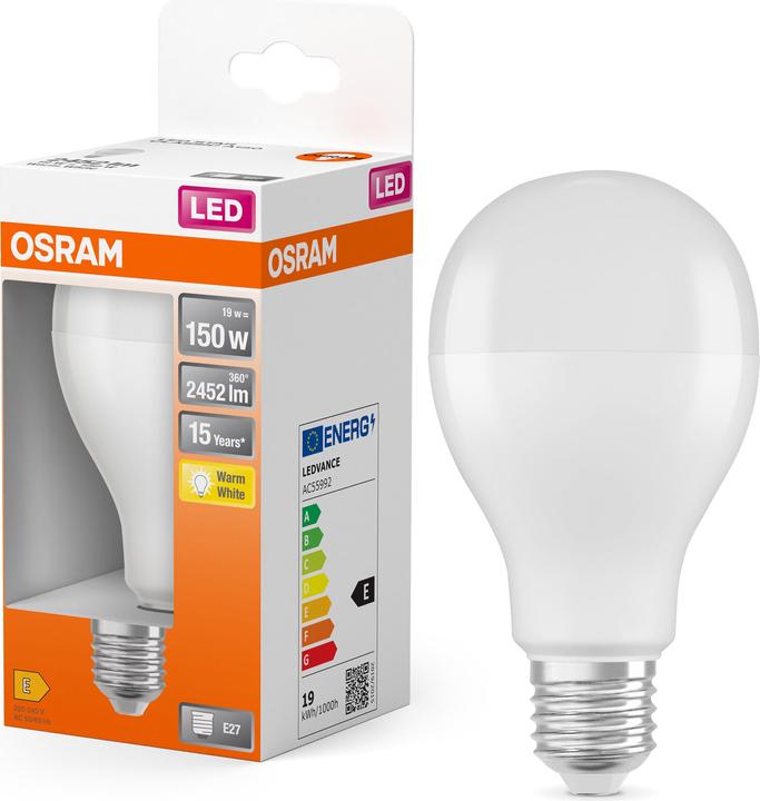 Produktbild Osram Led Star Classic A (E27, 19 W, 2451 lm, 1 x, E)