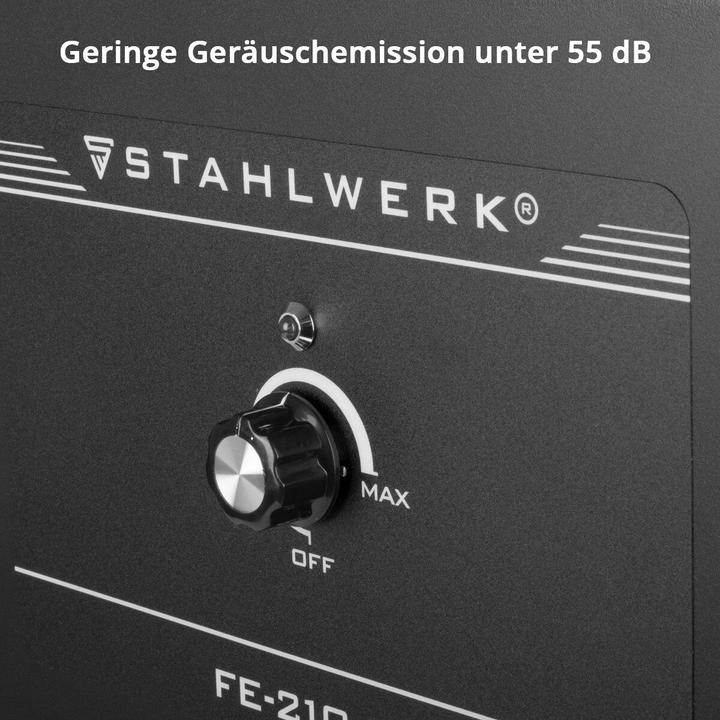 Produktbild Stahlwerk Rauchabsaugung FE-210 ST mit 3-fach-Filter und 210 W Absauganlage (Absauganlage)