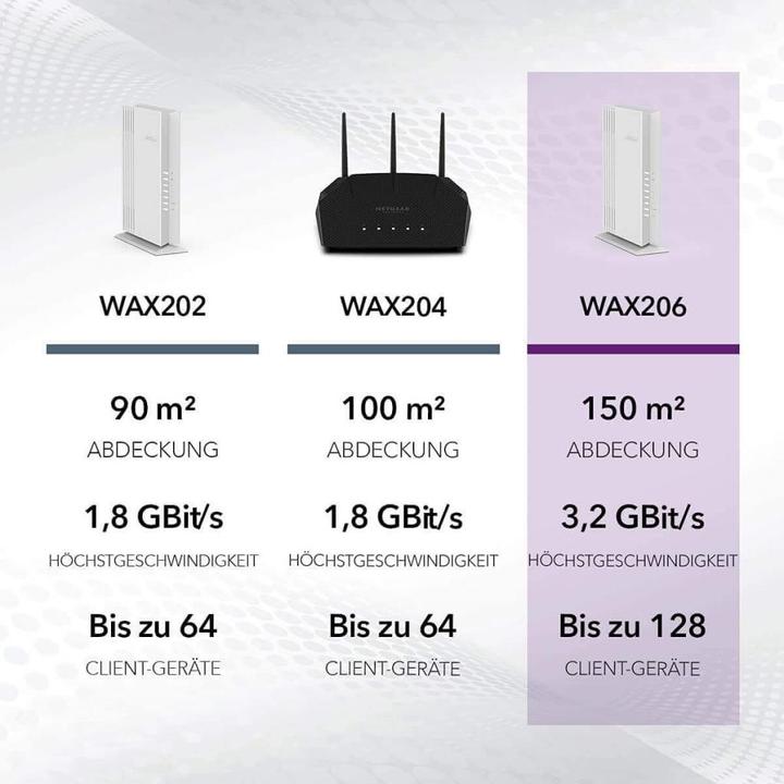 Actual product image Netgear WAX206 (2400 Mbit/s)