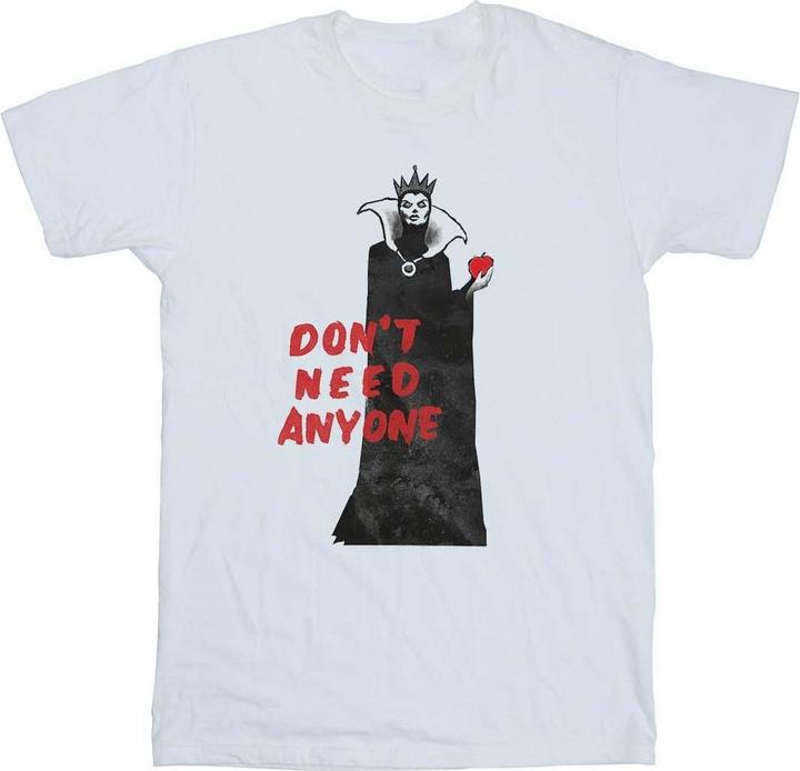 Image du produit Disney - T-shirt VILLAINS DON'T NEED ANYONE - Femme (L)