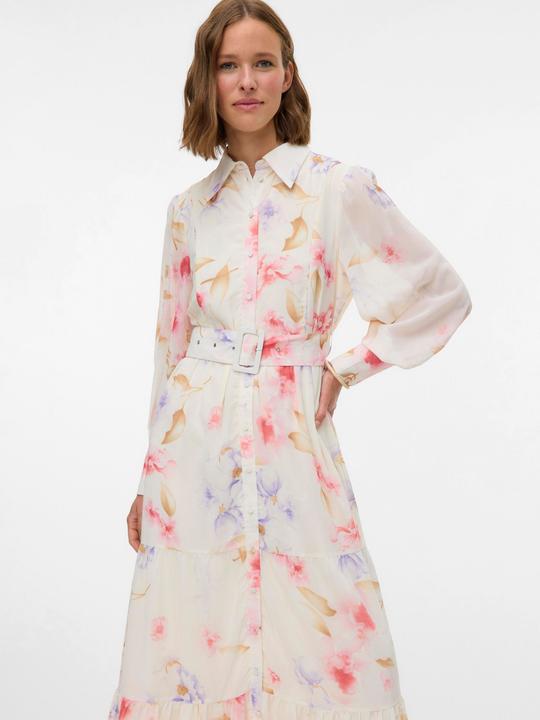 Actual product image Vero Moda AWIRIS Langes Kleid Hemdblusenkleid (XL)
