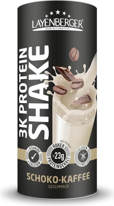 Actual product image Layenberger 3K Protein Shake Chocolate-Coffee 360g (Coffee, Chocolate, 1 pcs., 360 g)